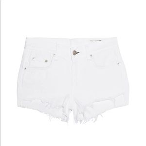 ✨rag&bone FreyCut Off White Denim Shorts✨
